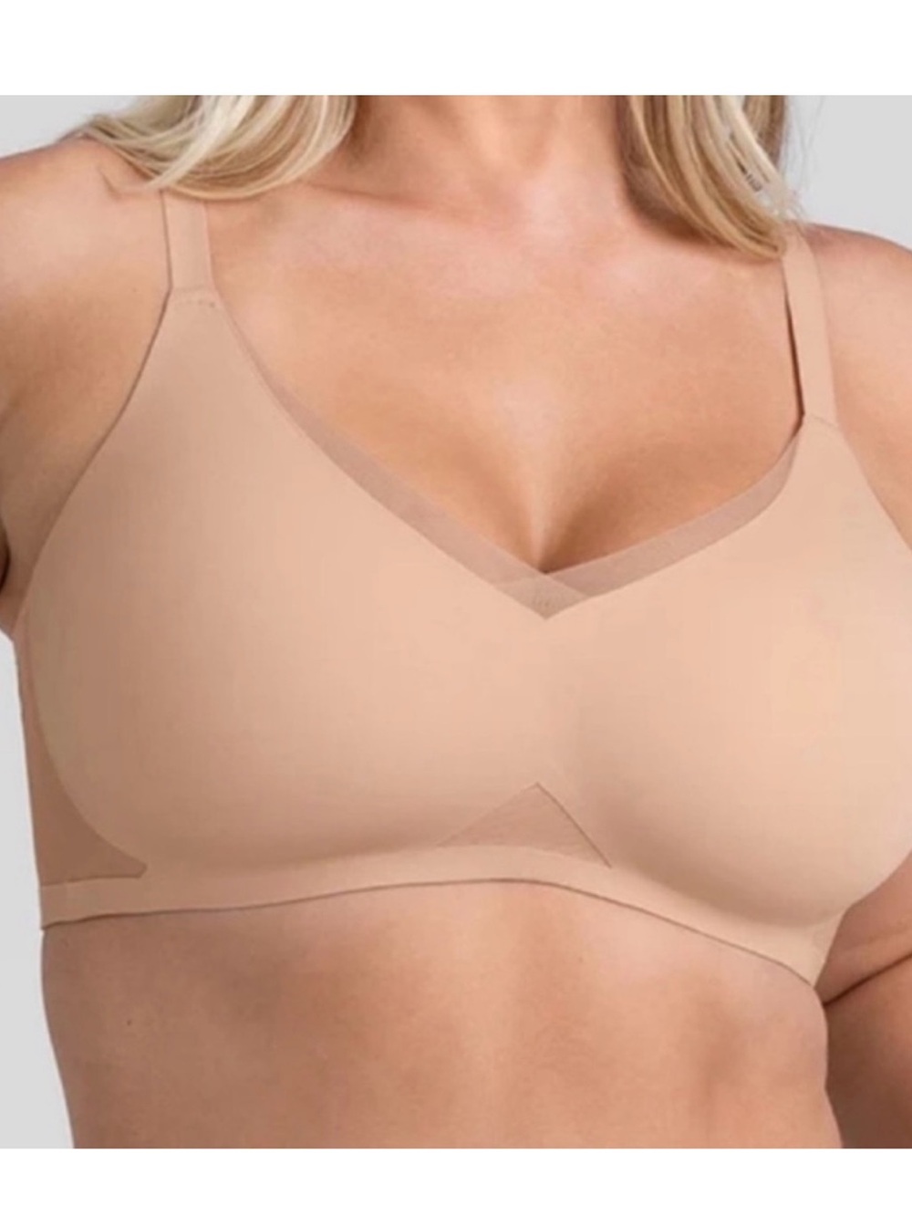 Honeylove | Crossover Bra in Sand Size S 34B/C